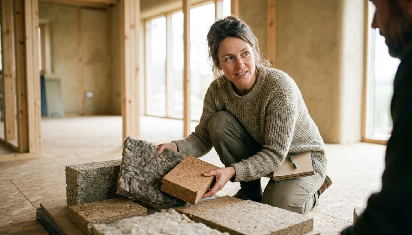 Choisir le bon isolant naturel pour une maison écologique